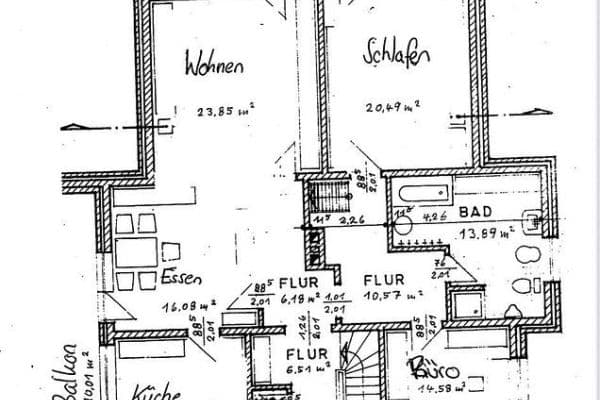 Pronájem bytu 3+1 120 m², Rülzheim Pronájem bytu 3+1 120 m², Rülzheim