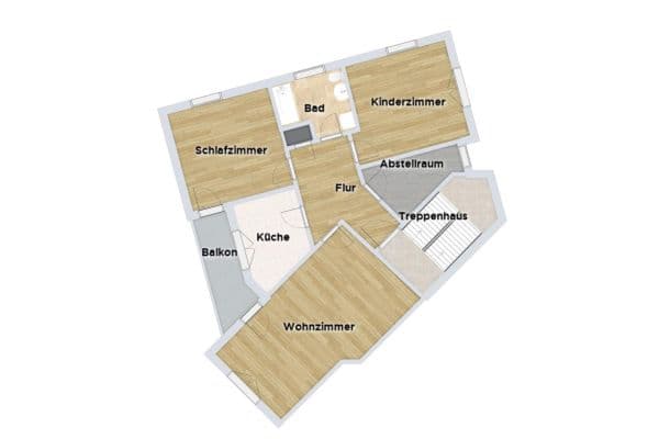 Pronájem bytu 3+1 85 m², Steinstraße 51, Schönebeck Pronájem bytu 3+1 85 m², Steinstraße 51, Schönebeck