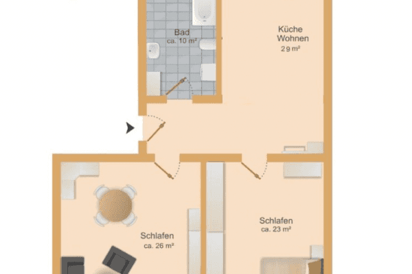 Prodej bytu 3+1 91 m², Gürtelstraße 26A, Berlin, Berlín Prodej bytu 3+1 91 m², Gürtelstraße 26A, Berlin, Berlín
