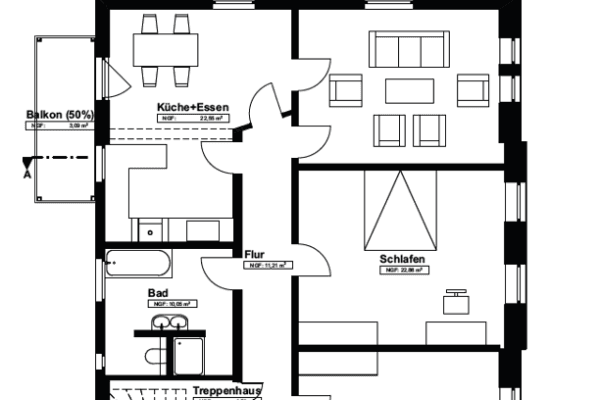 Pronájem bytu 3+1 103 m², Nieder-Olm Pronájem bytu 3+1 103 m², Nieder-Olm