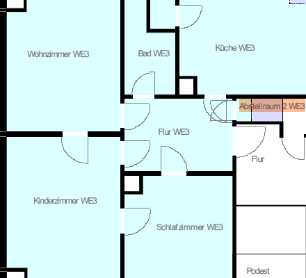 Prodej bytu 3+1 76 m², Hermannstraße 6, Offenburg Prodej bytu 3+1 76 m², Hermannstraße 6, Offenburg