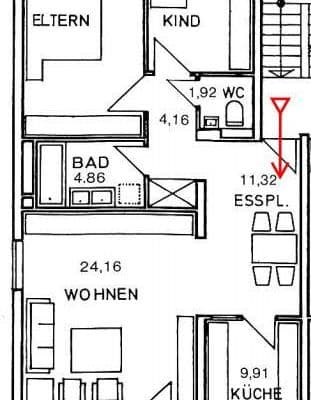 Prodej bytu 3+kk 85 m², Nürnberg, Bavorsko Prodej bytu 3+kk 85 m², Nürnberg, Bavorsko