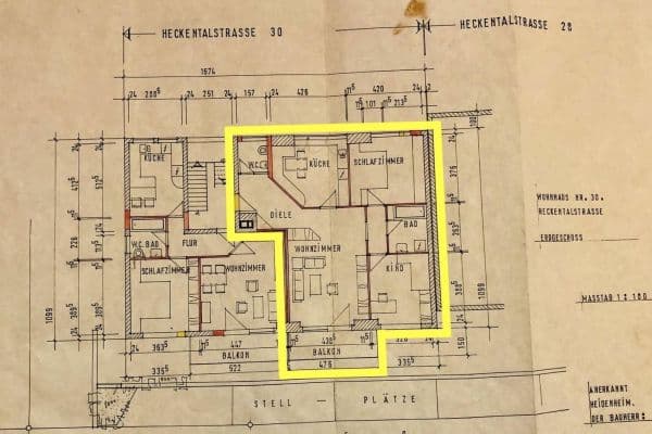 Prodej bytu 3+kk 90 m², Heckentalstr. 30, Heidenheim an der Brenz, Bádensko-Württembersko Prodej bytu 3+kk 90 m², Heckentalstr. 30, Heidenheim an der Brenz, Bádensko-Württembersko
