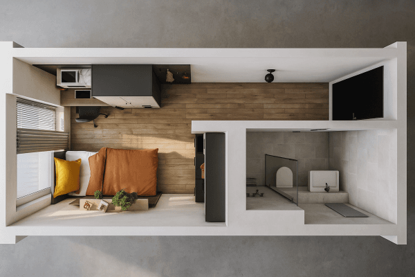 Pronájem bytu 1+1 17 m², Welserstraße 88, Nürnberg, Bavorsko Pronájem bytu 1+1 17 m², Welserstraße 88, Nürnberg, Bavorsko