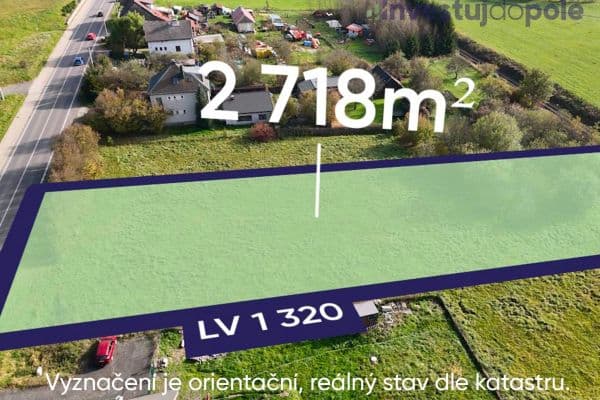 Prodej pozemku 2.718 m², Prodej pozemku 2.718 m²,