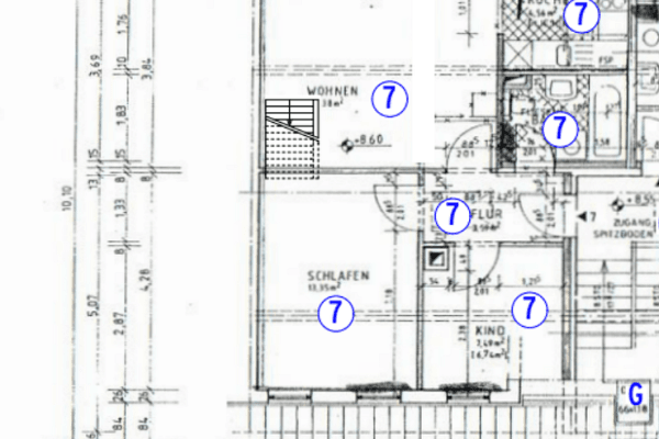 Pronájem bytu 3+1 51 m², Delitzscher Landstraße 69, Leipzig Pronájem bytu 3+1 51 m², Delitzscher Landstraße 69, Leipzig