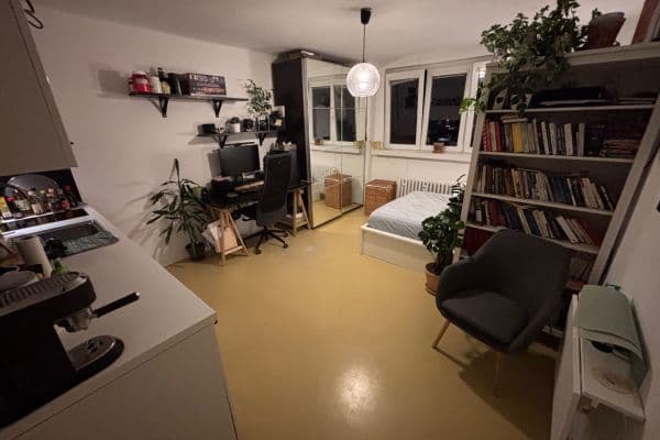 Pronájem bytu 1+kk 26 m², Velvarská, Praha, Praha Pronájem bytu 1+kk 26 m², Velvarská, Praha, Praha