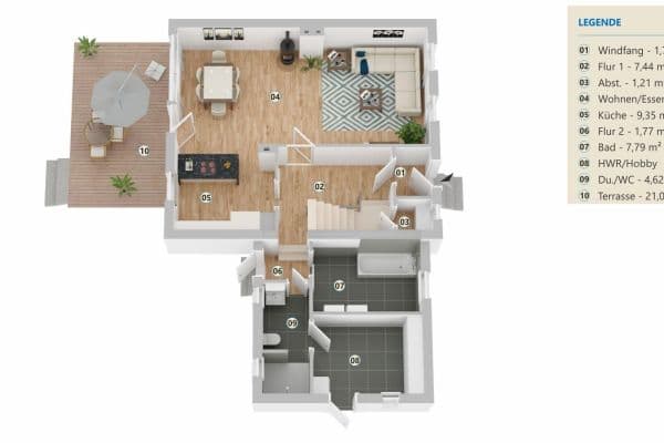 Prodej domu 137 m², pozemek 614 m², Braunschweig Prodej domu 137 m², pozemek 614 m², Braunschweig