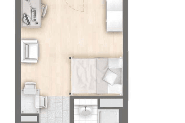 Prodej bytu 1+1 25 m², Berlin, Berlín Prodej bytu 1+1 25 m², Berlin, Berlín