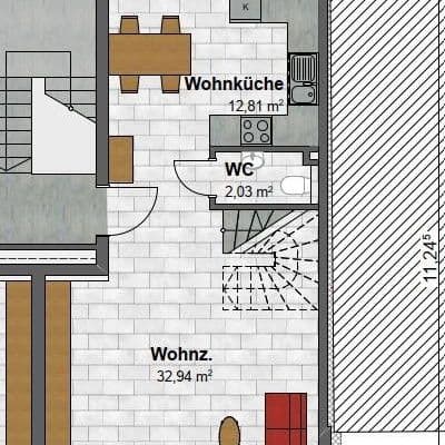 Pronájem bytu 4+1 98 m², Kirchheim unter Teck Pronájem bytu 4+1 98 m², Kirchheim unter Teck