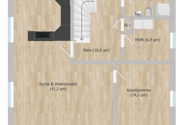 Prodej domu 153 m², pozemek 579 m², Hamburg, Hamburg Prodej domu 153 m², pozemek 579 m², Hamburg, Hamburg