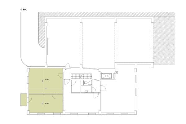 Pronájem kanceláře 43 m², Nový Zlíchov, Hlavní město Praha Pronájem kanceláře 43 m², Nový Zlíchov, Hlavní město Praha
