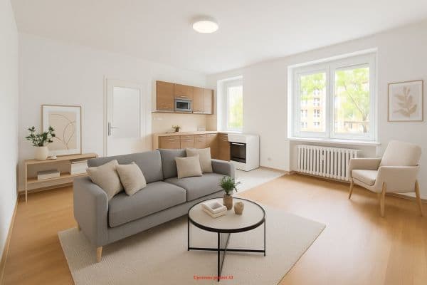Pronájem bytu 1+kk 28 m², Brožíkova,  Pronájem bytu 1+kk 28 m², Brožíkova,