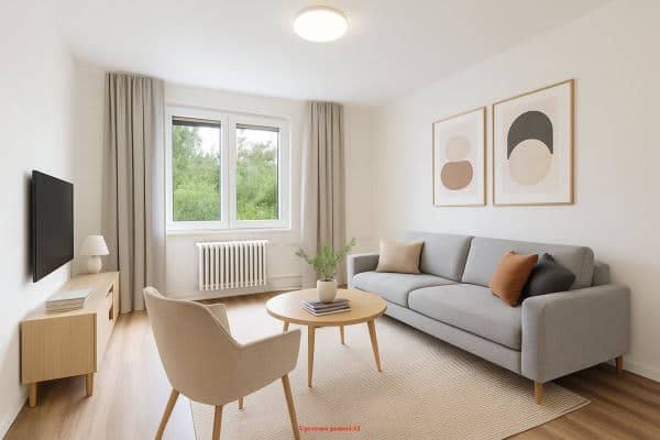 Pronájem bytu 1+1 38 m², Okružní,  Pronájem bytu 1+1 38 m², Okružní,