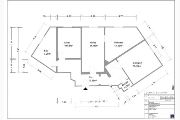 Prodej bytu 3+1 80 m², Gaßnerstraße 1, München, Bavorsko Prodej bytu 3+1 80 m², Gaßnerstraße 1, München, Bavorsko