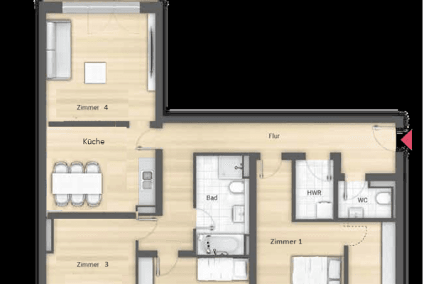 Pronájem bytu  22 m², Schuckertstraße 19, Fürth Pronájem bytu  22 m², Schuckertstraße 19, Fürth