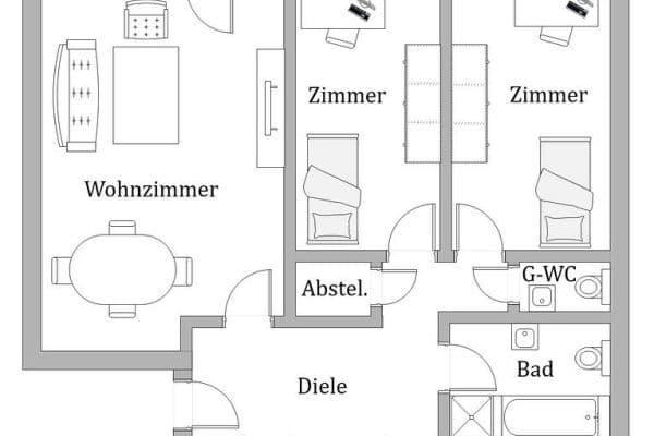 Prodej bytu 4+1 100 m², Hamburg, Hamburg Prodej bytu 4+1 100 m², Hamburg, Hamburg