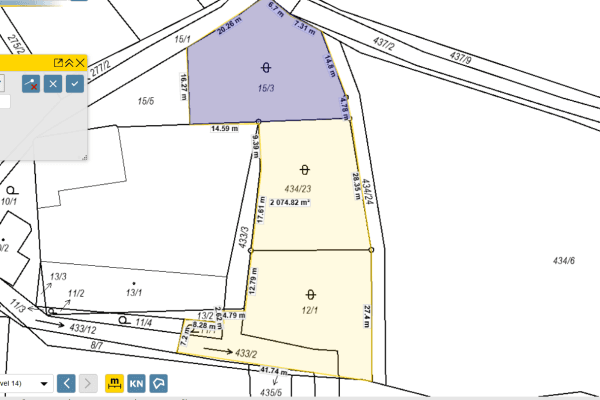 Prodej pozemku 2.088 m², Bezinková, Praha Prodej pozemku 2.088 m², Bezinková, Praha