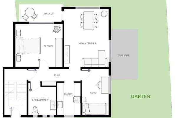 Prodej bytu 3+1 73 m², Esslingen Prodej bytu 3+1 73 m², Esslingen