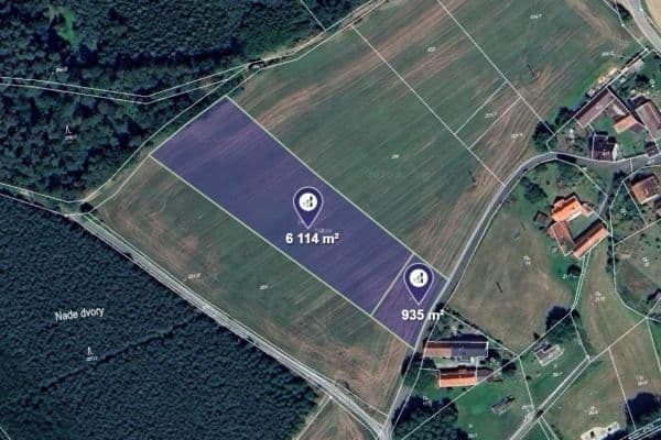 Prodej pozemku 1.762 m², Prodej pozemku 1.762 m²,