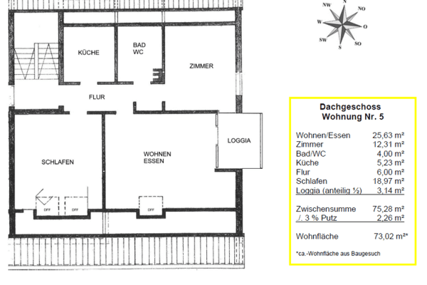 Prodej bytu 3+1 73 m², Talweg 78, Aalen, Bádensko-Württembersko Prodej bytu 3+1 73 m², Talweg 78, Aalen, Bádensko-Württembersko