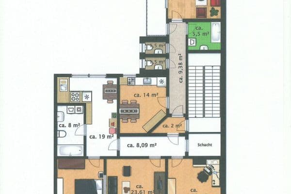 Prodej domu 631 m², pozemek 400 m², Bismarckstraße 47, Mönchengladbach, Severní Porýní-Vestfálsko Prodej domu 631 m², pozemek 400 m², Bismarckstraße 47, Mönchengladbach, Severní Porýní-Vestfálsko