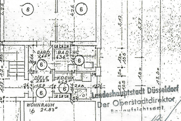 Prodej bytu 3+1 64 m², Gilbachstraße 8, Düsseldorf, Severní Porýní-Vestfálsko Prodej bytu 3+1 64 m², Gilbachstraße 8, Düsseldorf, Severní Porýní-Vestfálsko