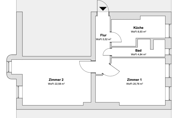 Prodej bytu 2+1 63 m², Berlin, Berlín Prodej bytu 2+1 63 m², Berlin, Berlín