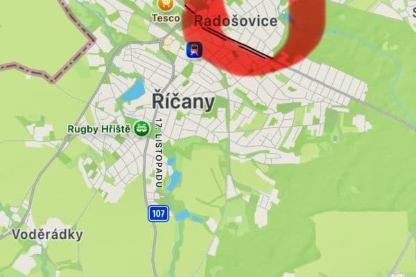 Prodej pozemku 1.600 m², Říčany Prodej pozemku 1.600 m², Říčany