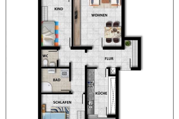 Prodej bytu 3+1 82 m², Kornwestheimer Straße 215, Korntal-Münchingen Prodej bytu 3+1 82 m², Kornwestheimer Straße 215, Korntal-Münchingen