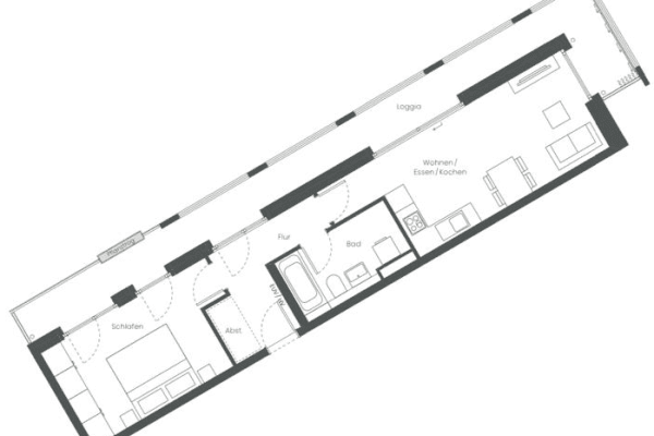 Pronájem bytu 2+1 62 m², Hermine-von-Parish-Straße 43, München, Bavorsko Pronájem bytu 2+1 62 m², Hermine-von-Parish-Straße 43, München, Bavorsko