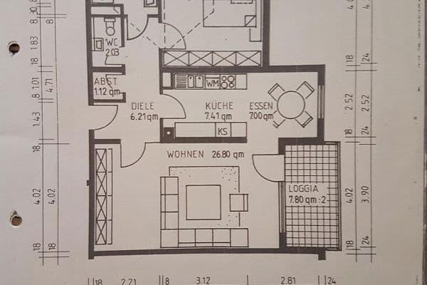 Prodej bytu 2+kk 71 m², Ludwigshafen, Porýní-Falc Prodej bytu 2+kk 71 m², Ludwigshafen, Porýní-Falc
