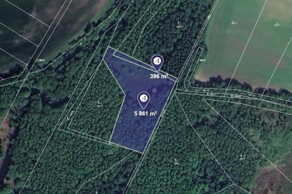 Prodej pozemku 5.214 m², Lázně Bohdaneč Prodej pozemku 5.214 m², Lázně Bohdaneč