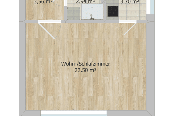 Pronájem bytu 1+1 33 m², Starnberg, Bavorsko Pronájem bytu 1+1 33 m², Starnberg, Bavorsko