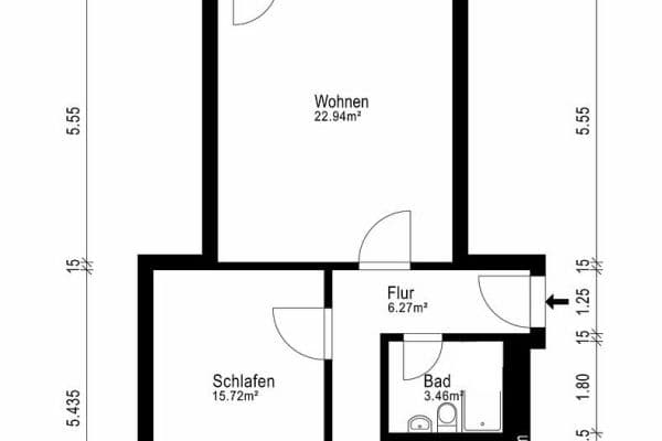 Pronájem bytu 2+1 60 m², Am Alpengarten, Lindau Pronájem bytu 2+1 60 m², Am Alpengarten, Lindau