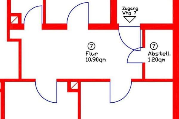 Pronájem bytu 2+1 62 m², Kaiser-Wilhelm-Strasse 19, Ludwigshafen Pronájem bytu 2+1 62 m², Kaiser-Wilhelm-Strasse 19, Ludwigshafen