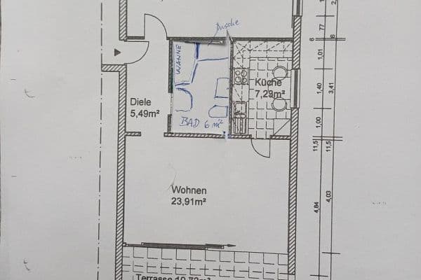 Pronájem bytu 2+1 68 m², Weinbergstr, WIESBADEN Pronájem bytu 2+1 68 m², Weinbergstr, WIESBADEN