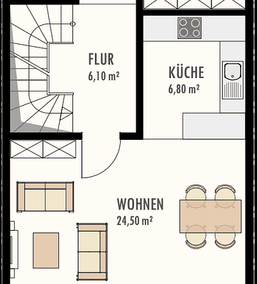 Pronájem domu 144 m², pozemek 245 m², Escheburg Pronájem domu 144 m², pozemek 245 m², Escheburg