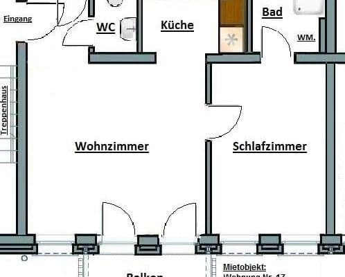 Pronájem bytu 2+1 47 m², Berliner Ring 15, Bad Oldesloe Pronájem bytu 2+1 47 m², Berliner Ring 15, Bad Oldesloe