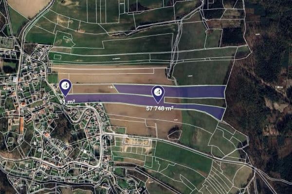 Prodej pozemku 57.759 m², Prodej pozemku 57.759 m²,