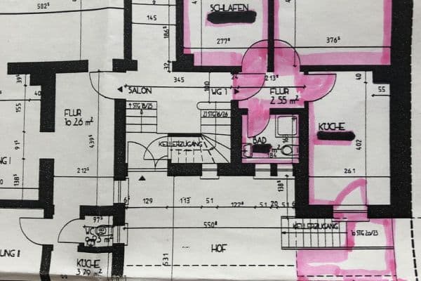 Pronájem bytu 2+1 60 m², Hauptstraße 115, Mannheim Pronájem bytu 2+1 60 m², Hauptstraße 115, Mannheim