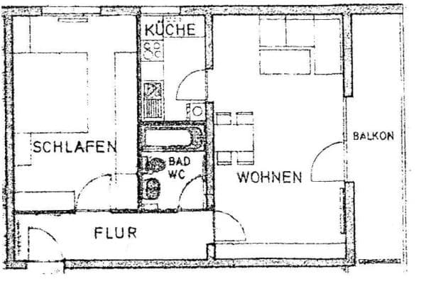 Prodej bytu 2+1 55 m², Erlangen, Bavorsko Prodej bytu 2+1 55 m², Erlangen, Bavorsko