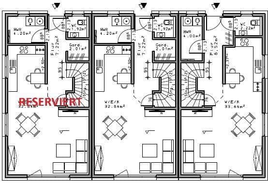 Prodej domu 105 m², pozemek 200 m², Steinweg, Lage-Billinghausen, Lage Prodej domu 105 m², pozemek 200 m², Steinweg, Lage-Billinghausen, Lage