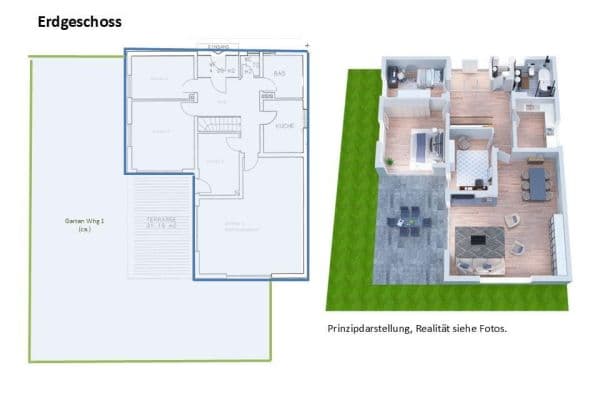 Pronájem bytu 6+1 180 m², Gilching, Bavorsko Pronájem bytu 6+1 180 m², Gilching, Bavorsko