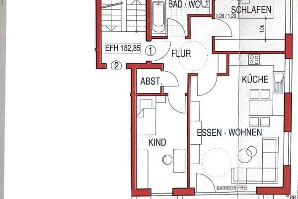 Pronájem bytu 3+kk 78 m², Heilbronn Pronájem bytu 3+kk 78 m², Heilbronn