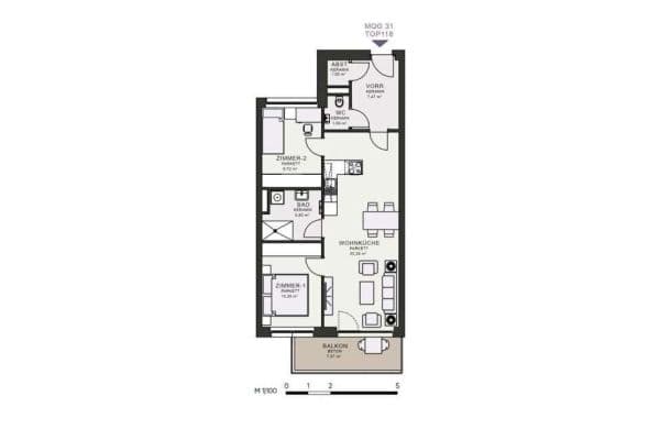 Pronájem bytu 3+1 78 m², Solingen, Severní Porýní-Vestfálsko Pronájem bytu 3+1 78 m², Solingen, Severní Porýní-Vestfálsko