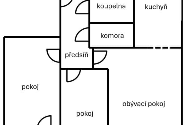 Prodej bytu 3+kk 62 m², Křejpského, Praha Prodej bytu 3+kk 62 m², Křejpského, Praha