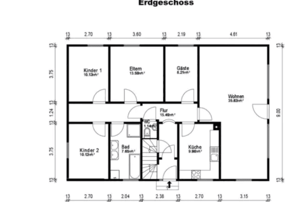 Prodej domu 186 m², pozemek 769 m², Weyhe Prodej domu 186 m², pozemek 769 m², Weyhe