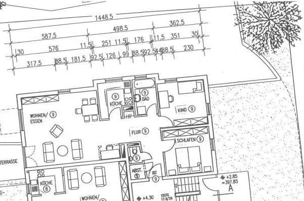 Prodej bytu 3+1 89 m², Leonberg Prodej bytu 3+1 89 m², Leonberg