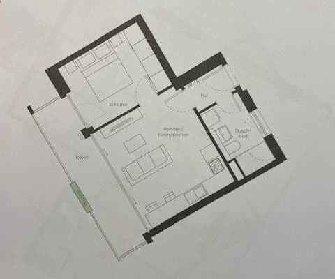 Pronájem bytu 2+1 44 m², Hermine-von-Parish-Str. 49, München, Bavorsko Pronájem bytu 2+1 44 m², Hermine-von-Parish-Str. 49, München, Bavorsko